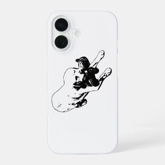 Blijf Weg iPhone 16 Hoesje (Achterkant)