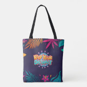 Blijf weg tote bag (Achterkant)