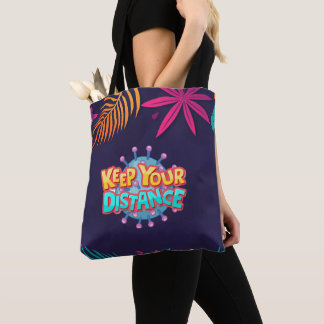 Blijf weg tote bag