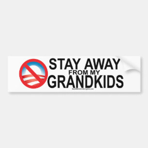 Blijf weg van mijn Kinder Bumpersticker