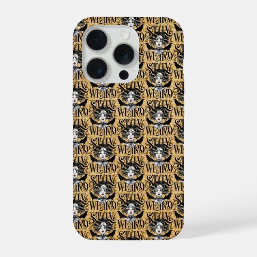 Blijf Weird iPhone Hoesje (Achterkant)