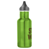 Blijf Weird Retro Streetwear Waterfles (Links)
