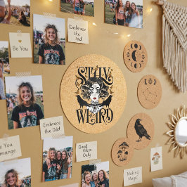 Blijf Weird Ronde Sticker