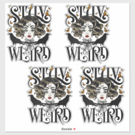 Blijf Weird Sticker