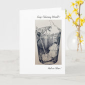 Blijf Wereld Kaart kleuren (Gele Bloem)