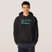 Blijf werken. Je doet het geweldig-motivatie Hoodie (Voorkant volledig)