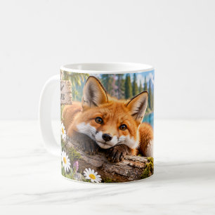 Blijf Wild Blijf Wonderbaarlijk Vos Koffiemok