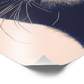 Blijf wild, Bloem Kind Kat Bloemen Foto Afdruk (Hoek)