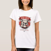 Blijf Wild Bulldog T-Shirt (Voorkant)