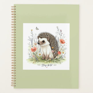Blijf Wild Cute Egeltje Bos Planner