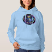 Blijf wild - Dans Maanstelsel Hoodie (Voorkant)