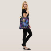 Blijf wild - Dans Maanstelsel Tote Bag (Op model)