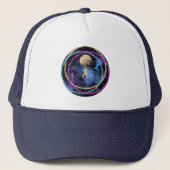 Blijf wild - Dans Maanstelsel Trucker Pet (Voorkant)