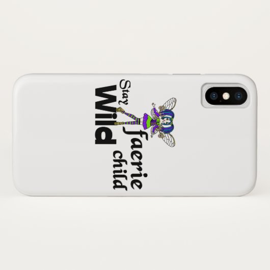 Blijf Wild Faerie Kind Steampunk Telefoonhoesje Case-Mate iPhone Case (Achterkant (horizontaal))