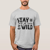 Blijf Wild Free Spirit T-shirt (Voorkant)