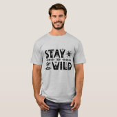 Blijf Wild Free Spirit T-shirt (Voorkant volledig)