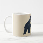 Blijf Wild Gorillasilhouet Koffiemok (Links)