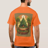 Blijf wild grafisch T-shirt (Achterkant)
