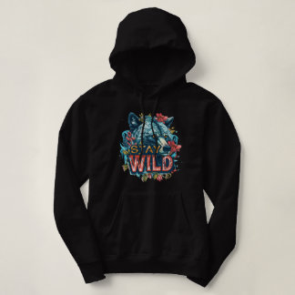 Blijf Wild Grizzly Beer Graphic T-shirt