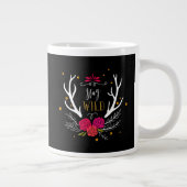 Blijf Wild Grote Koffiekop (Rechts)