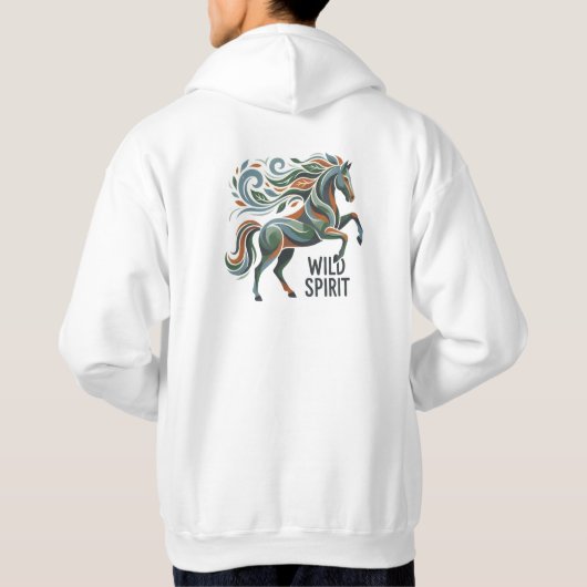 blijf wild hoodie (Achterkant)