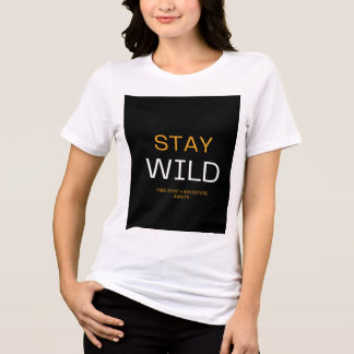 Blijf Wild: Je ultieme gids voor avontuur wacht Tri-Blend Shirt