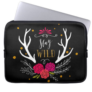 Blijf Wild Laptop Sleeve
