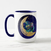 BLIJF WILD MAAN KIND Chow 15 oz mok (Links)