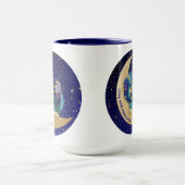 BLIJF WILD MAAN KIND Chow 15 oz mok (Midden)