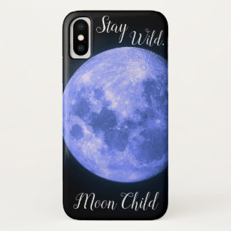 Blijf Wild, Moon Child Case-Mate iPhone Case