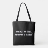 Blijf Wild Moon Child | Magical Midnight Garden To Tote Bag (Achterkant)