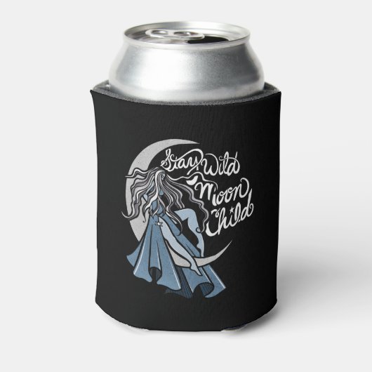 Blijf Wild Moon Kind Blikjeskoeler (Blikje Achterkant)