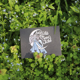 Blijf Wild Moon Kind Briefkaart