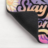 Blijf Wild Moon Kind Muismat (Hoek)