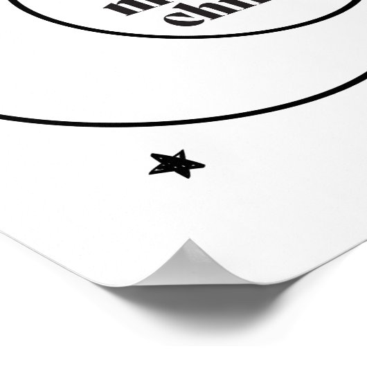 Blijf Wild Moon Kind Poster (Hoek)