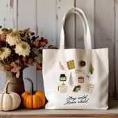 Blijf Wild Moon Kind Tote Bag