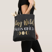 Blijf Wild Moon Kind Tote Bag (Dichtbij)