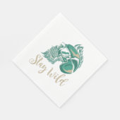 Blijf Wild Napkins Servet (Hoek)