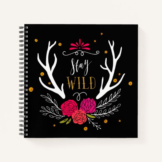 Blijf Wild Notitieboek (Voorkant)