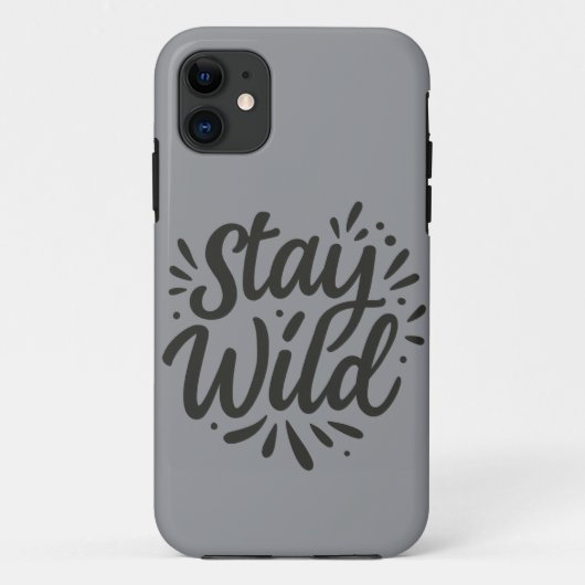 Blijf wild – omarm je innerlijke geest Case-Mate iPhone case (Achterkant)