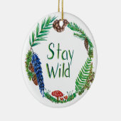 Blijf wild Ornament (Rechts)