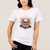 Blijf Wild Schedel T-Shirt (Voorkant)