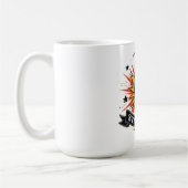 Blijf Wild Schedel T-Shirt Koffiemok (Links)