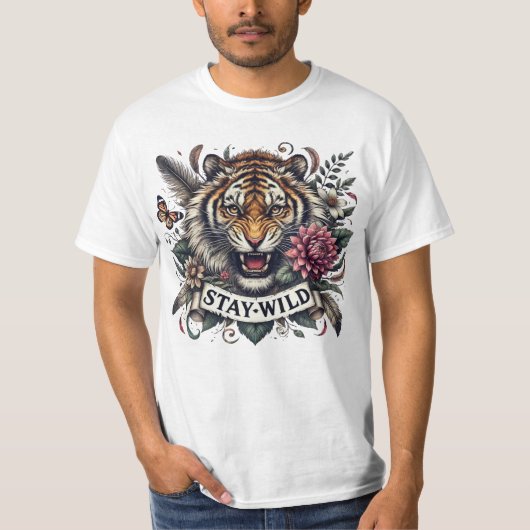 Blijf Wild T-shirt (Voorkant)
