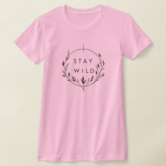 Blijf wild t-shirt (Laagn)