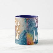 Blijf wild T-shirt | Boho Natuur-geïnspireerd Shir Mok (Midden)