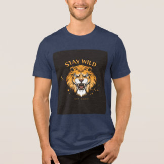 Blijf Wild T-shirt Leeuwengezicht