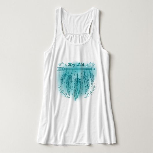 Blijf Wild Tanktop (Design voorkant)