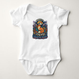Blijf Wild – Vrije Geest voor Avontuurlijke Zielen Romper