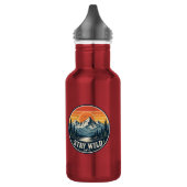 blijf wild waterfles (Links)